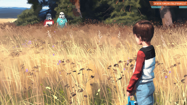 Simon Stålenhag Art Gallery #simon #painting #stlenhag #art