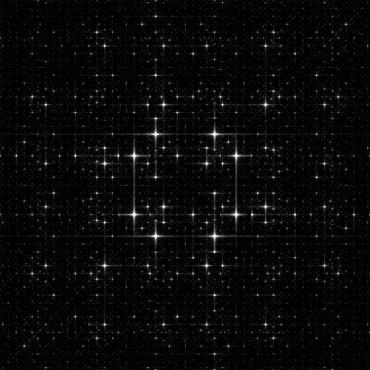 michaelerule: Quasicrystal Diffraction Patterns #diffraction #quasicrystal #patterns
