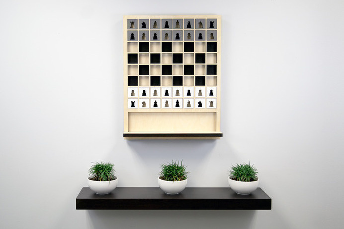 wall-hanging chessboard Mate #chess