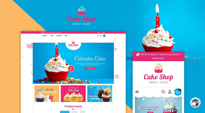 #Cake & #Sweet Shop - #Prestashop #Responsive #Theme | #TemplateTrip #eCommerce #Website #Template