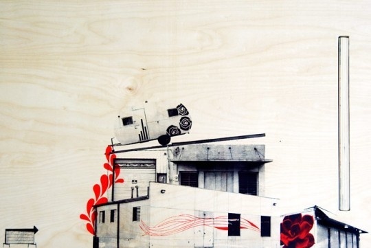 Screen print on Wood #onwood