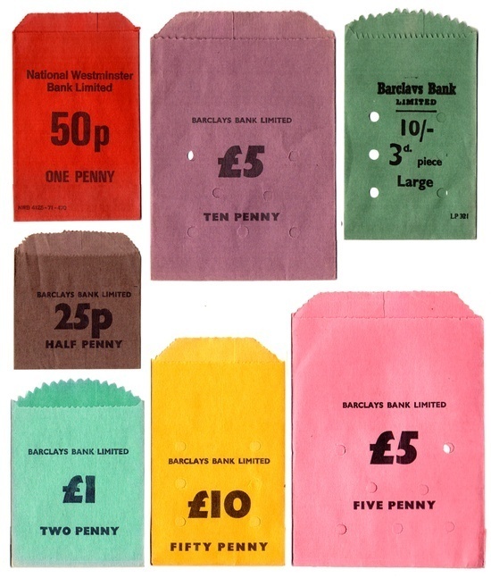 Money bags #colours #money #bags