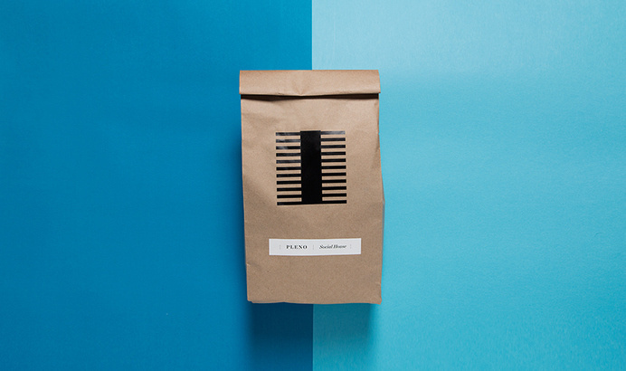 Pleno restaurant branding #packaging #branding