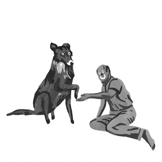 Think Faest! #illustration #dog