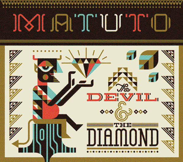 Ty Wilkins - Matuto #album #lettering #diamond #artwork #devil #ty #wilkins