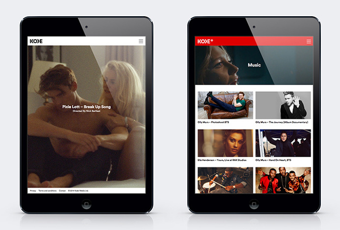 Kode by Bunch and Sebazzo #brand design #web design #website