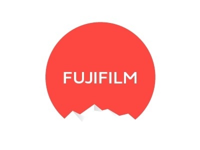 Fujifilm #branding #circle #fujifilm #mountains #japan