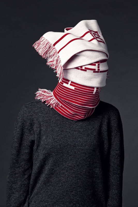 Jenny Holzer Bilbao Scarf By Kai Bergmann, Bergmann Studios
