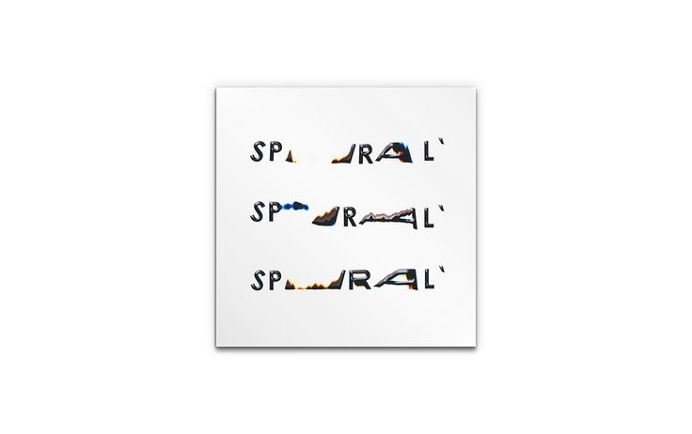 Spiral' / Techno event p.2 #glitch #poster #typography