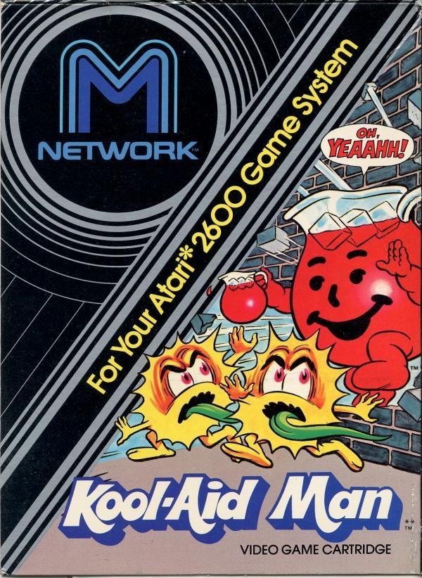 Kool-Aid Man (Atari 2600) #packaging #retro #atari #video #game