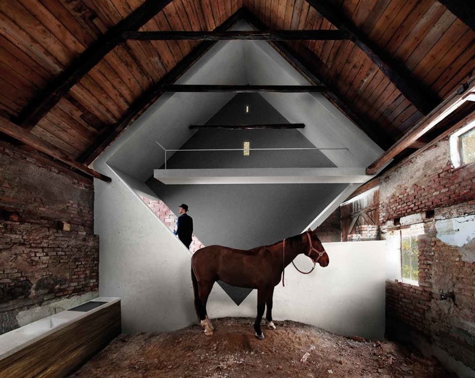 PETER HAIMERL ARCHITEKTUR | The Schuster farmhouse in Alt-Riem