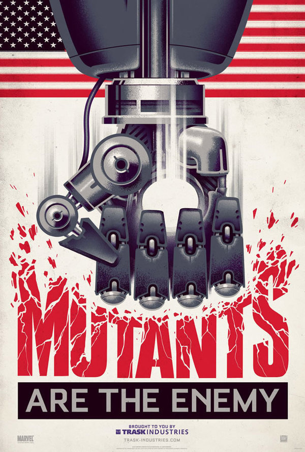 x men days of future past mutants poster #robot #mutants #enemy #viral #posters #marvel #propoganda #x #men #sentinel