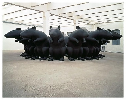 Katharina Fritsch - Selected Works - Matthew Marks Gallery #conceptual #black #art #contemporary