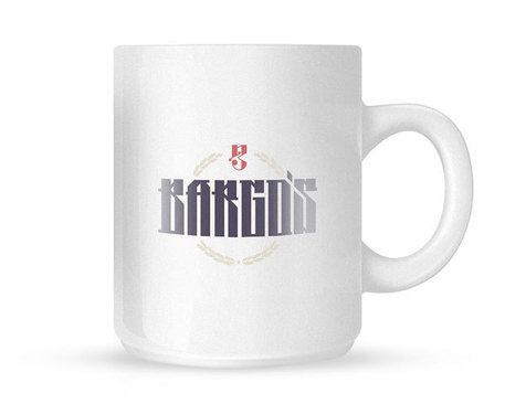 Bargo's on the Behance Network #logo #decorative #mug