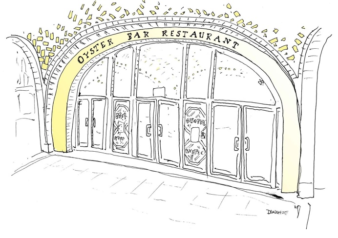 Grand Central Oyster Bar illustration