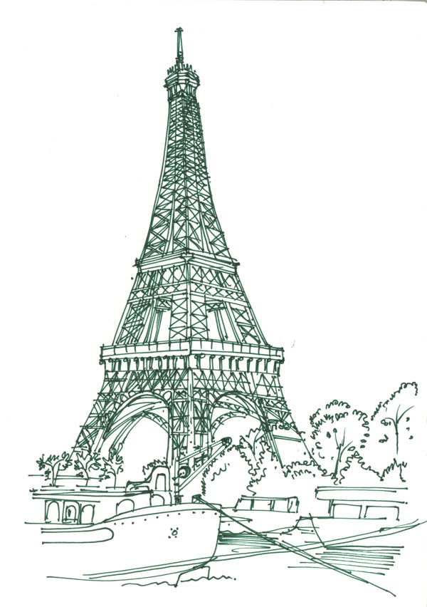 Travel Impressions from Austria | France #paris #eiffel #austria #france #art #tower #love #sketch