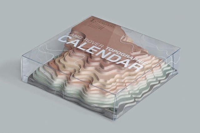 Balla Dora Typo-Grafika #calendar #topography