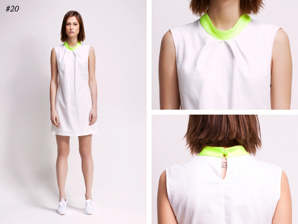 asu aksu / collections / ss2012 borderline no 20 #asu #white #collection #aksu #borderline #summer #fashion #neon