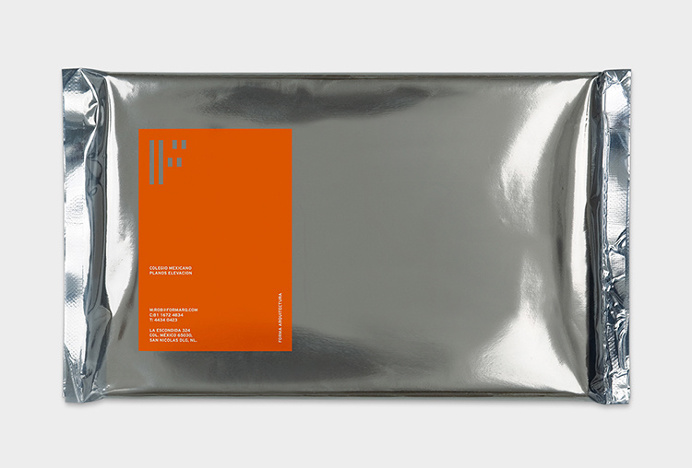 Forma by About Design #orange #branding #label #bag