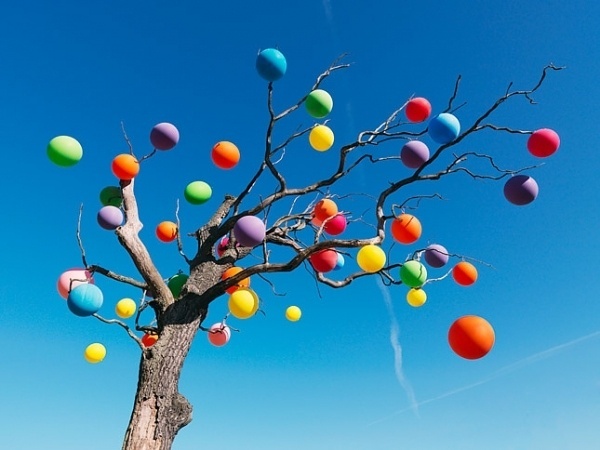 Carl Kleiner #balloons #tree