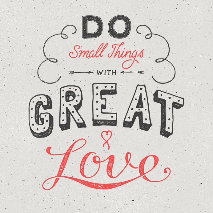 Great Love by Ian Barnard #handlettering #typography