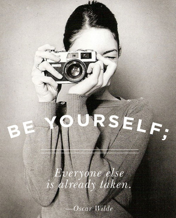 THOUGHT FOR THE WEEKEND | THE STYLE FILES #quote #photography #portrait