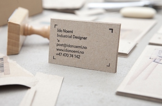 Ida Noemi | Christian Bielke #print #identity #branding #stationery