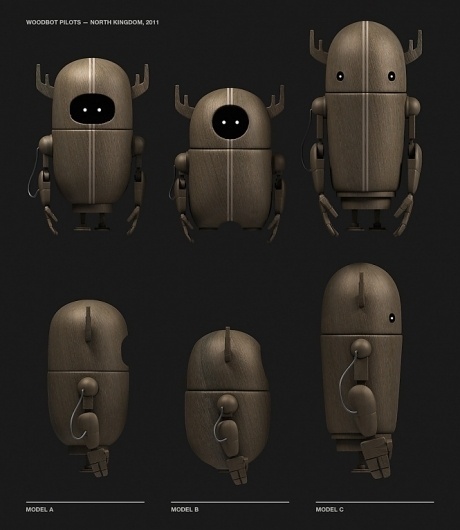 Woodbot package design & blueprint | Designchapel™ #design #toy