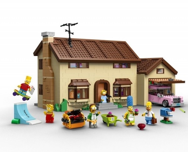 Lego Simpsons Set – Fubiz™ #simpsons #toys #simposons #lego