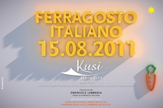 Francesco Vetica | Designer | Kusi #disco #events #flyer #design #adv #artwork #grahic #poster #music #3d #party