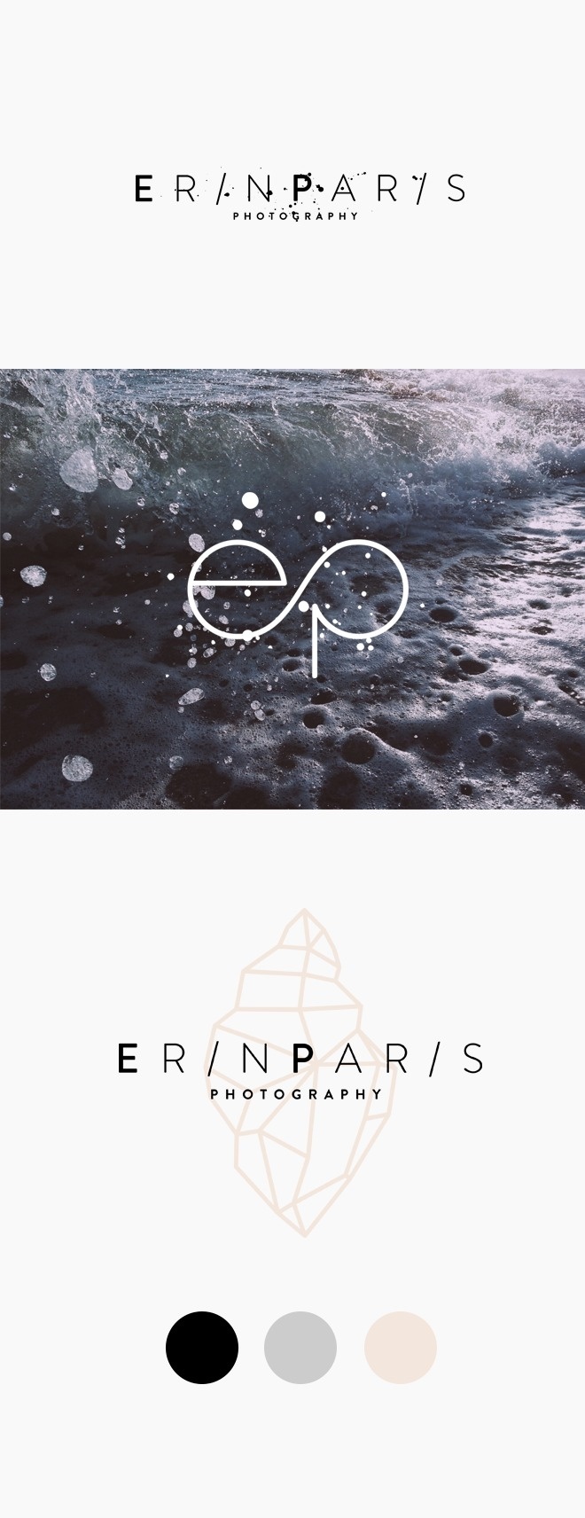 NEW IN PORTFOLIO: ERIN PARIS #inspiration #logo #design #identity