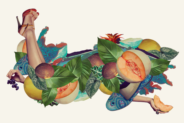 Candela Spring '12 Campaign | RoAndCo Studio #illustration #collage