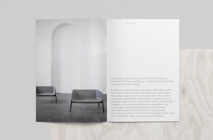 KG Design branding corporate identity beautiful minimal designer mindsparkle mag business card grey deluxe luxury simple clean minimal stati