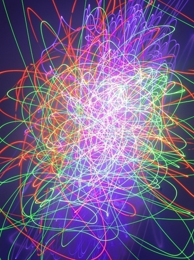 Creative Review - Klaus Thymann's Laser Experiments #experiments #thymanns #laser #klaus