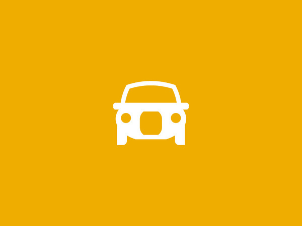 Cab Icon #pictogram #icon #vehicle #design #picto #symbol #cab #car
