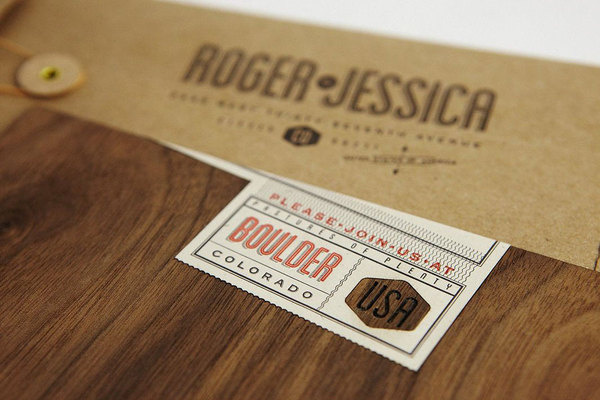 flourish letterpress #wedding #invite #letterpress #typography