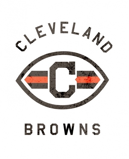 CLEVELAND - Gridiron League #gridiron #design #graphic #league #logo #cleveland #browns