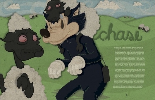 Posts from Sino - Forrst #spreads #illustration #magazine