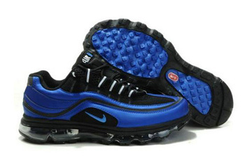 Mens Air Max 24 7 Black Blue Spark White Shoes #shoes