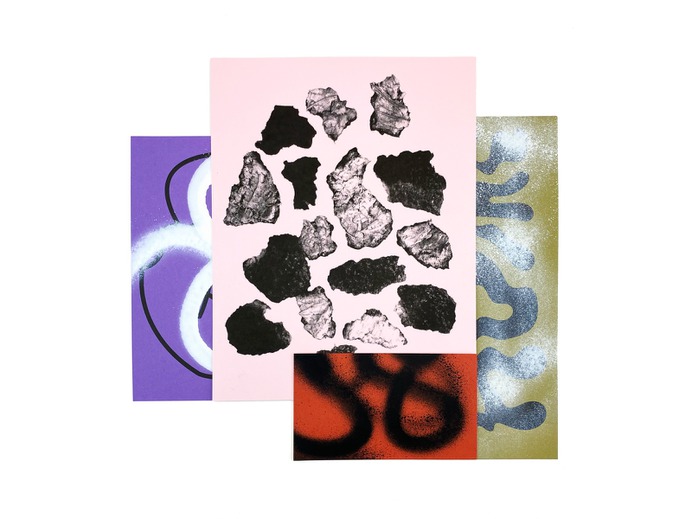 Peel 02 texture photography illustration print paint risograph