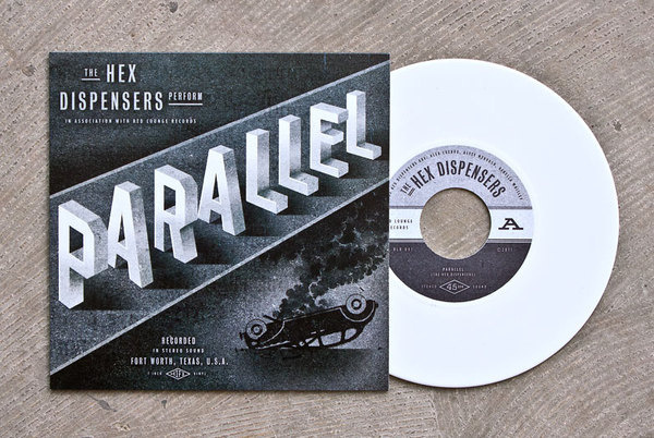 gold lunch box Karl Hebert via www.mr cup.com #typography #album art