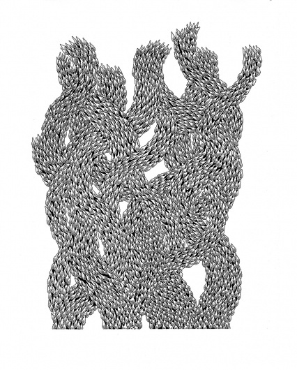 Tom Berry #ink #white #tree #black #berry #tom #pen #art #drawing #detail