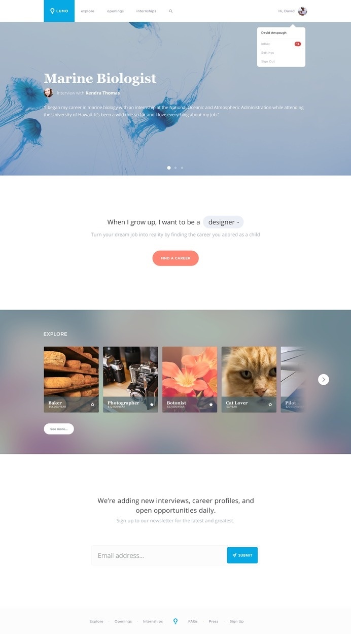 Lumo #web