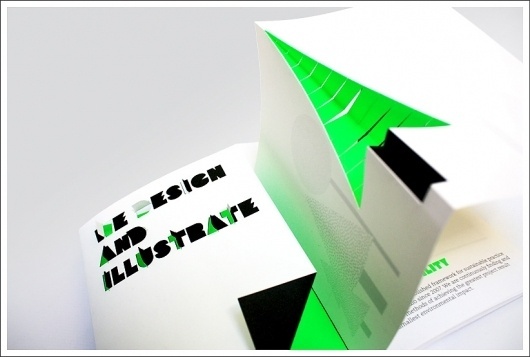 Our 2010 StudioÂ Book | Minx Creative #folds #creative #die #cut #pop #design #graphic #book #throw #up #crease #outs #booklet #paper #engineering