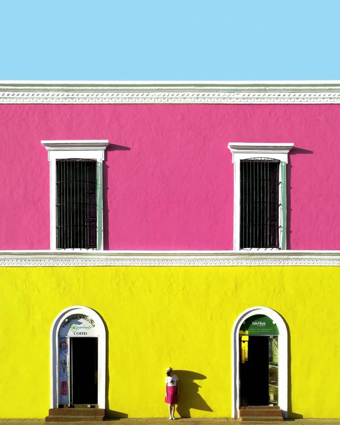 Colorful and Minimalist Urban Photography by Pascal Krumm