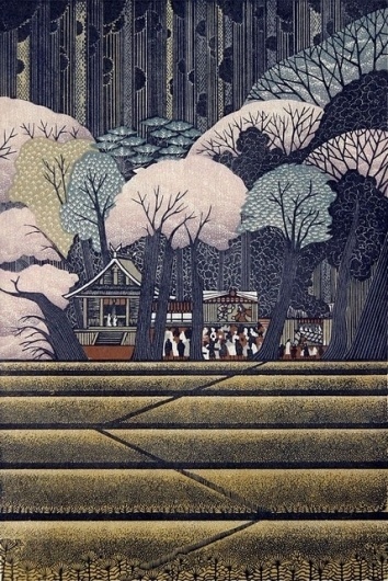 WILD THING: Ray Morimura #morimura #print #ray #paint #tokyo #woodblock