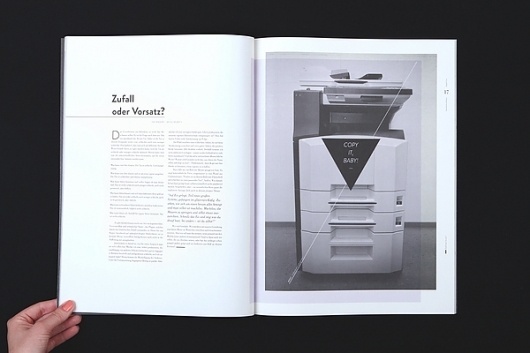 Gestalterkrankheiten on the Behance Network / Bench.li #layout #book #magazine #typography