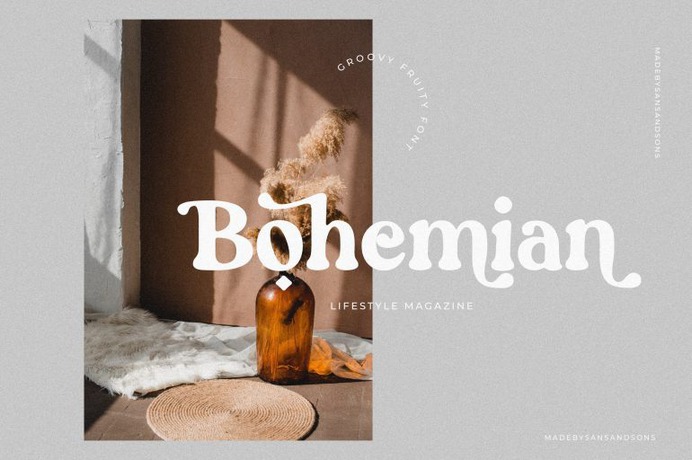 Groovy Fruity – Retro Serif