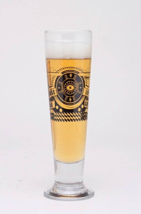 Skål Beer Glasses on the Behance Network #beer #packaging #design #screenprint #nors #skal #glass #illustration