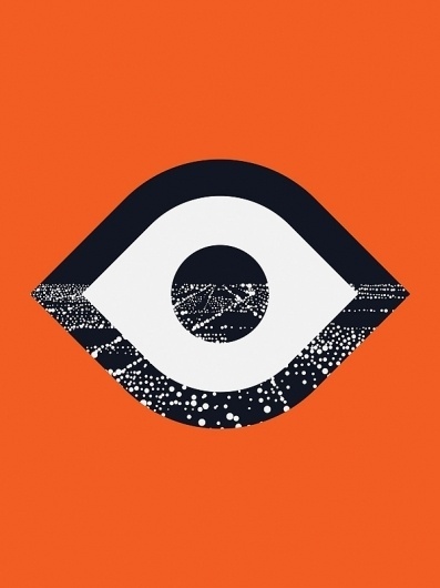 All sizes | City | Flickr - Photo Sharing! #orange #eye #illustration #fire #horizon #colour